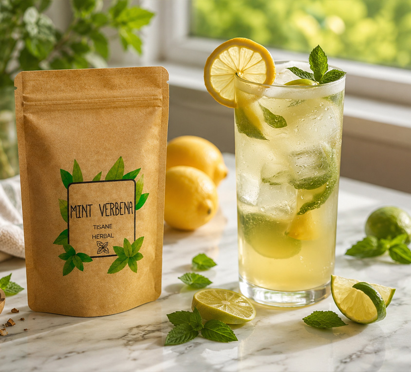 Mint Verbena Citrus Cooler z cytryną i miętą